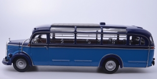 Mercedes-Benz O 3500 Bus 1950 Light blue dark blue 1 of 504 pcs